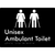 Unisex Ambulant Toilet