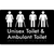 Unisex Toilet & Ambulant Toilet
