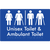 Unisex Toilet & Ambulant Toilet with Air Lock