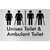 Unisex Toilet & Ambulant Toilet with Air Lock