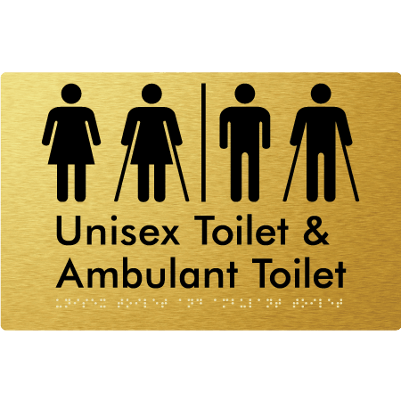 Unisex Toilet & Ambulant Toilet with Air Lock