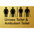 Unisex Toilet & Ambulant Toilet with Air Lock