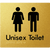 Unisex Toilet