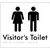 Unisex Visitor's Toilet