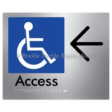 Accessible Entry w/ Large Arrow:
