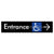 Accessible Entry with Large Arrow