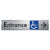 Accessible Entry with Large Arrow