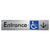 Accessible Entry with Large Arrow