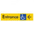 Accessible Entry with Large Arrow
