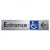 Accessible Entry with Large Arrow