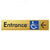 Accessible Entry with Large Arrow
