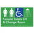 Female Toilets with Ambulant Cubicle Accessible Toilet LH, Shower and Change Room