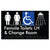 Female Toilets with Ambulant Cubicle Accessible Toilet LH, Shower and Change Room