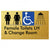 Female Toilets with Ambulant Cubicle Accessible Toilet LH, Shower and Change Room