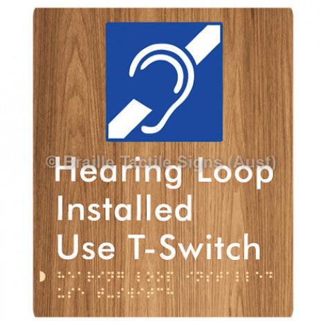 Hearing Loop Installed Use T-Switch