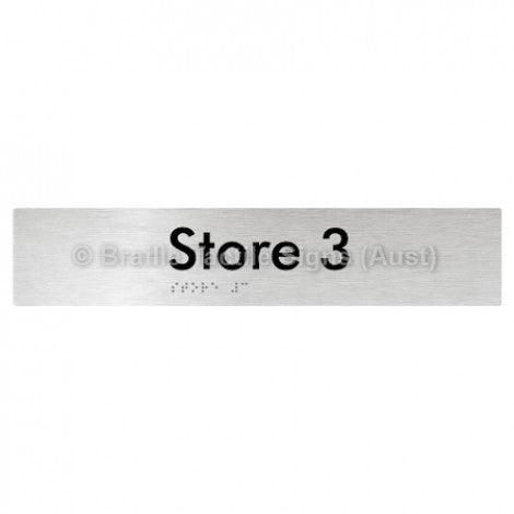 Braille Sign Store 3 - Braille Tactile Signs Aust. - BTS257-03-aliB - Custom Signs - Fast Shipping - High Quality - Australian Made & Owned