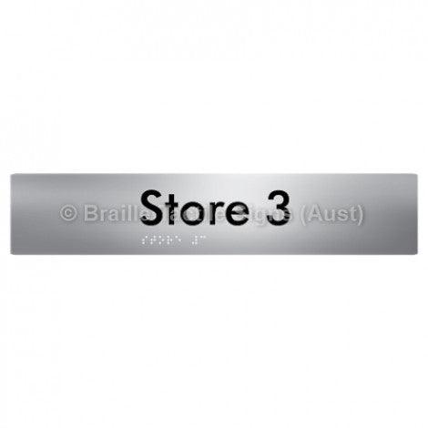 Braille Sign Store 3 - Braille Tactile Signs Aust. - BTS257-03-aliS - Custom Signs - Fast Shipping - High Quality - Australian Made & Owned