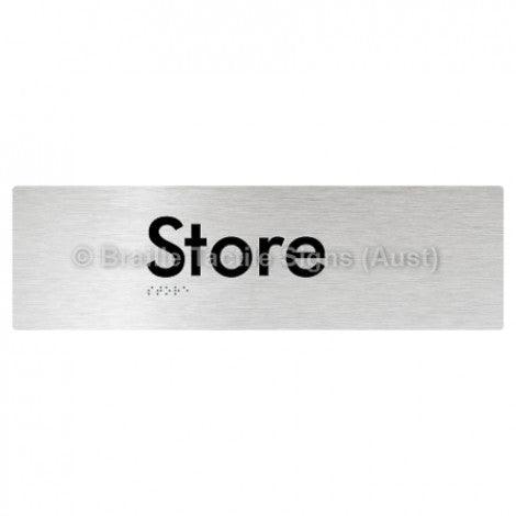 Braille Sign Store - Braille Tactile Signs Aust. - BTS123-aliB - Custom Signs - Fast Shipping - High Quality - Australian Made & Owned
