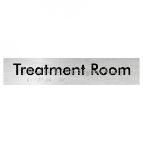 Braille Sign Treatment Room - Braille Tactile Signs Aust. - BTS254-aliB - Custom Signs - Fast Shipping - High Quality - Australian Made & Owned