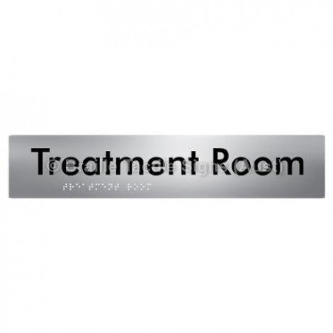 Braille Sign Treatment Room - Braille Tactile Signs Aust. - BTS254-aliS - Custom Signs - Fast Shipping - High Quality - Australian Made & Owned