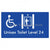 Unisex Accessible Toilet on Level 24 Via Lift
