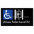 Unisex Accessible Toilet on Level 24 Via Lift