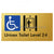 Unisex Accessible Toilet on Level 24 Via Lift