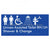 Unisex Assisted Toilet RH/LH Shower and Change