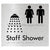 Unisex Staff Shower