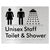 Unisex Staff Toilet & Shower