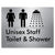 Unisex Staff Toilet & Shower
