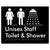 Unisex Staff Toilet & Shower