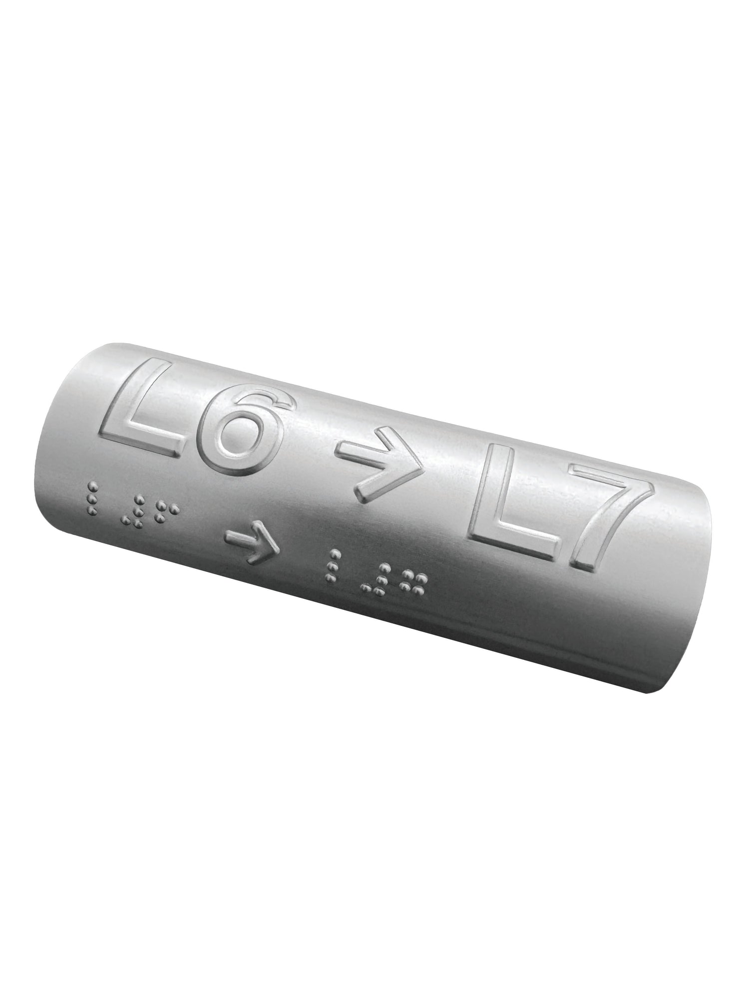 Accessible Wayfinding: Custom Handrail Braille Indicators