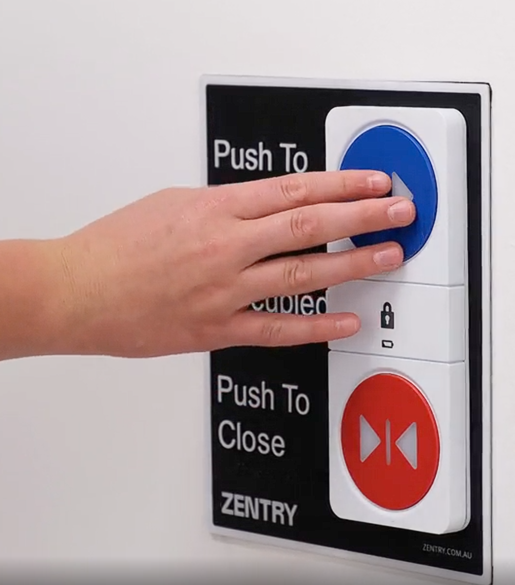 Zentry Automatic Door Plates