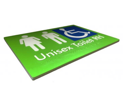 BTS (Aust) Standard Range Backings Customisation - Braille Tactile Signs (Aust) - Your Braille Sign Specialists - Industry Leaders