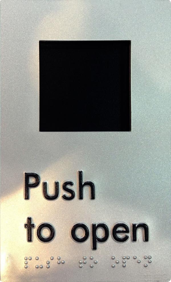 BTS (Aust) Standard Range Cut Outs Customisation - Braille Tactile Signs (Aust) - Your Braille Sign Specialists - Industry Leaders