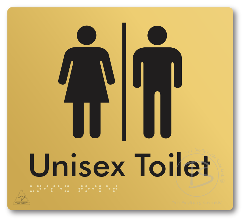 Unisex Toilet with Airlock