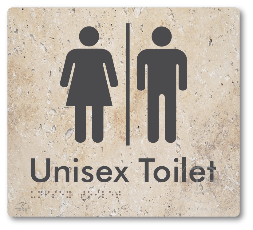 Unisex Toilet with Airlock