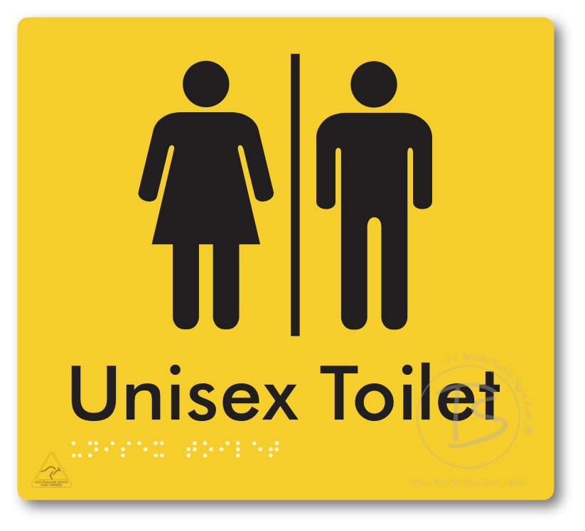 Unisex Toilet with Airlock