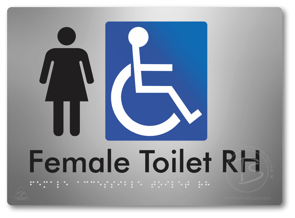 OCS Test LH - Braille Tactile Signs Aust.