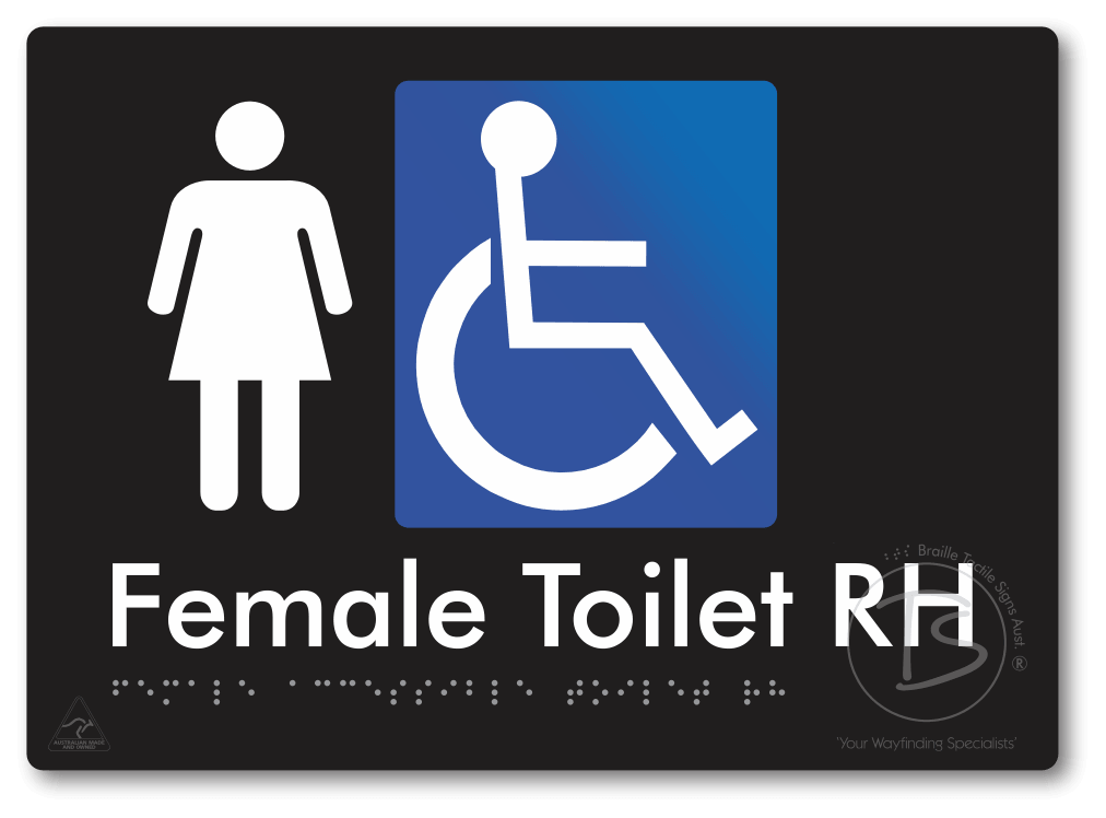 OCS Test LH - Braille Tactile Signs Aust.