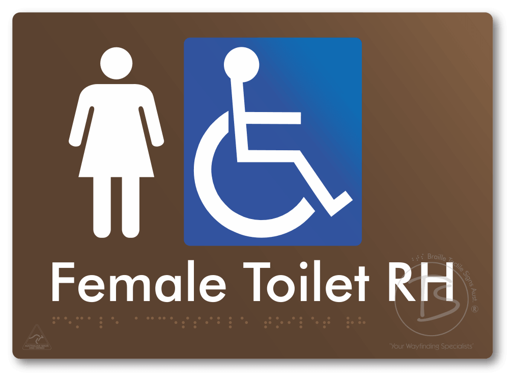 OCS Test LH - Braille Tactile Signs Aust.