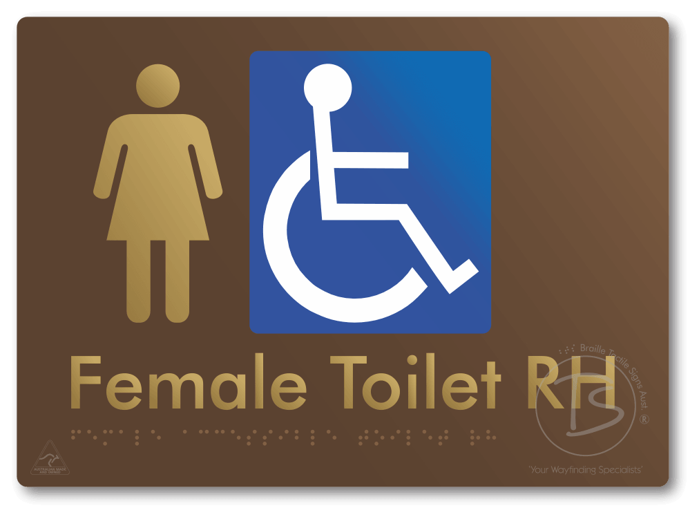OCS Test LH - Braille Tactile Signs Aust.