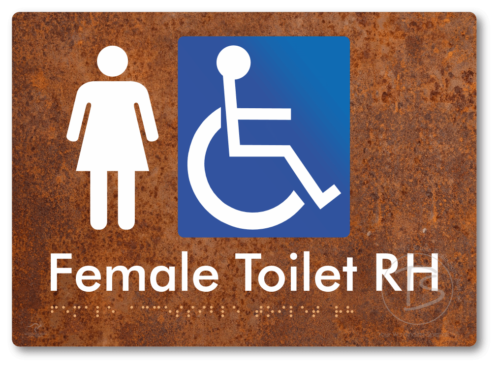 OCS Test LH - Braille Tactile Signs Aust.