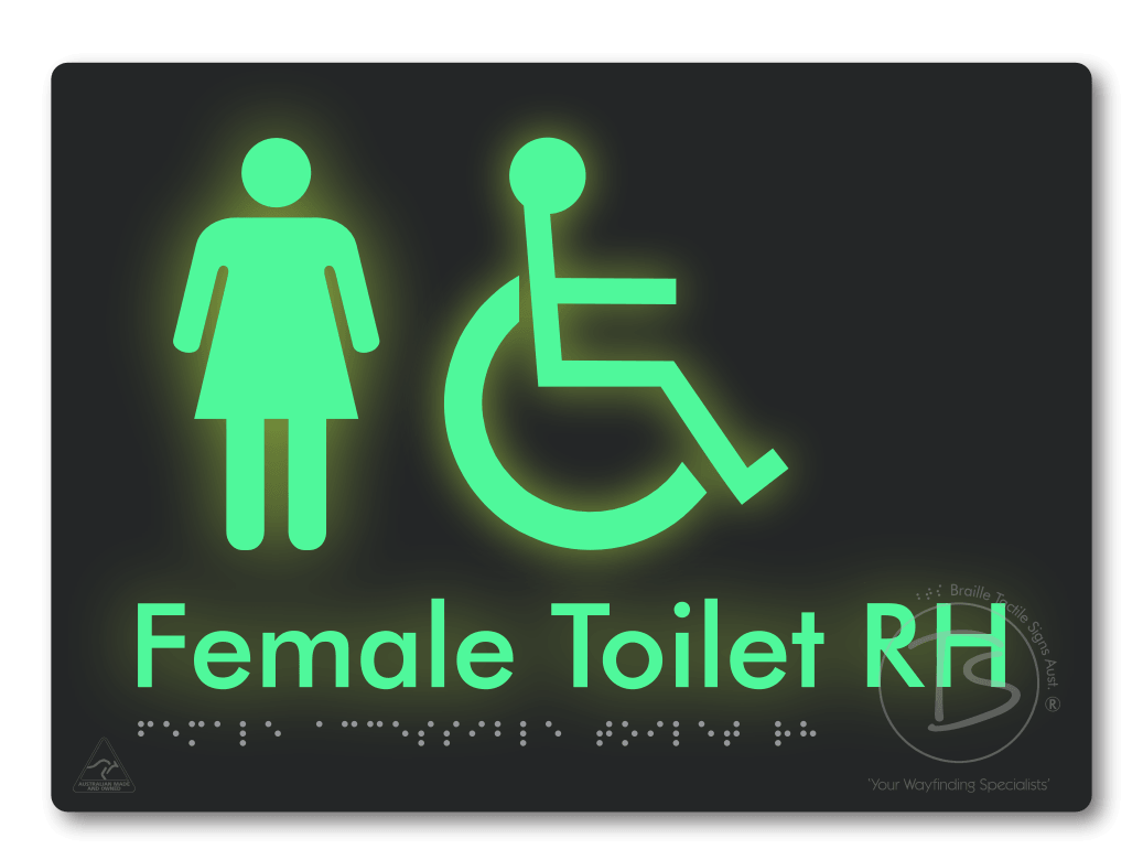 OCS Test LH - Braille Tactile Signs Aust.