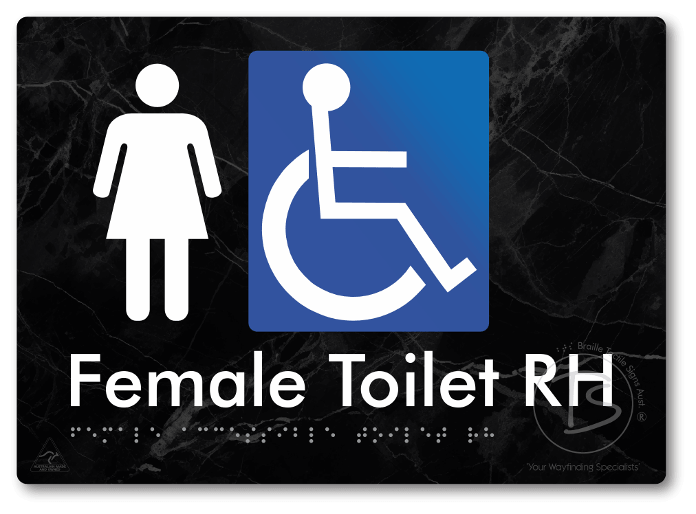 OCS Test LH - Braille Tactile Signs Aust.