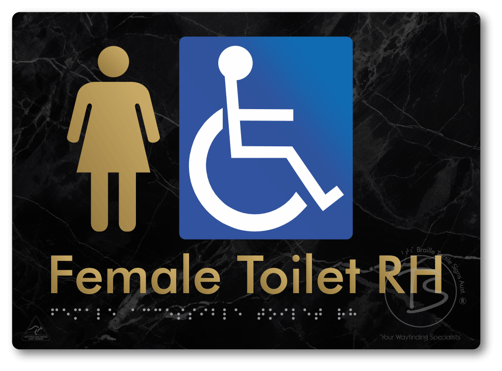 OCS Test LH - Braille Tactile Signs Aust.