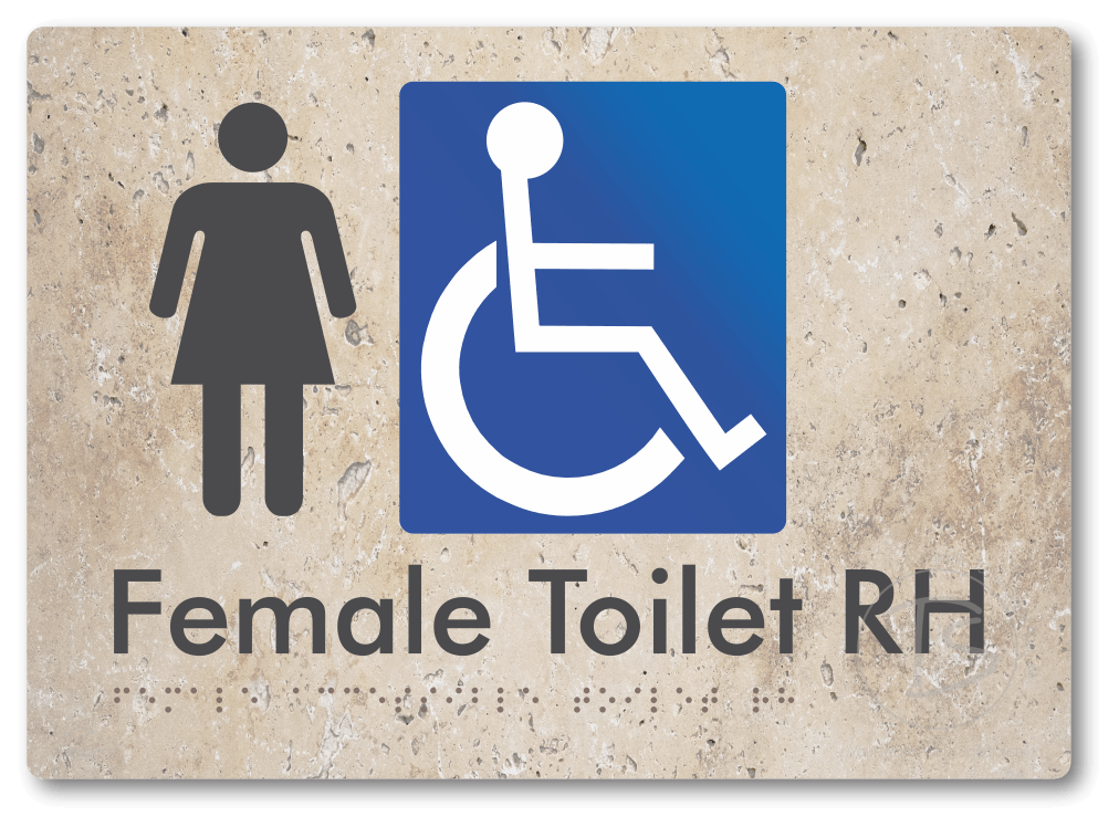 OCS Test LH - Braille Tactile Signs Aust.