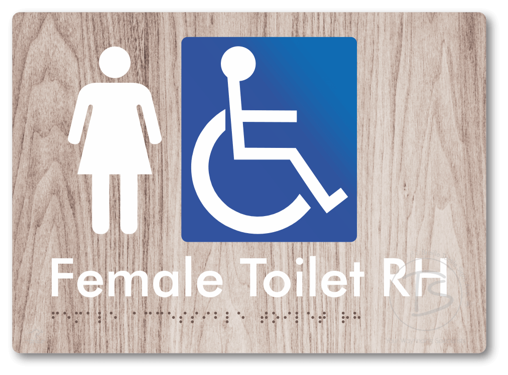 OCS Test LH - Braille Tactile Signs Aust.