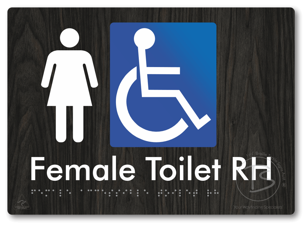 OCS Test LH - Braille Tactile Signs Aust.
